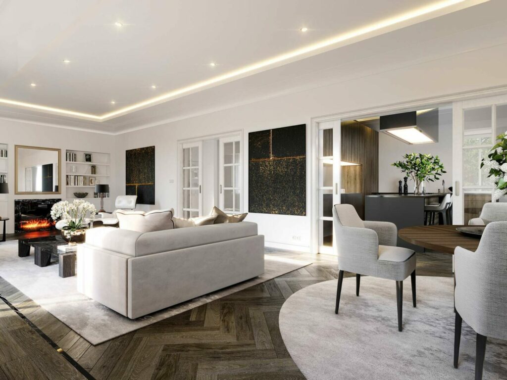 Exklusive Terrassenwohnung in einem repräsentativen Neubau im beliebten Düsseldorfer Zooviertel