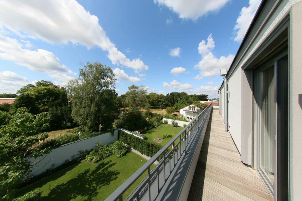 Penthouse in einem repräsentativen Neubau zwischen Düsseldorf-Lohausen und Kaiserswerth