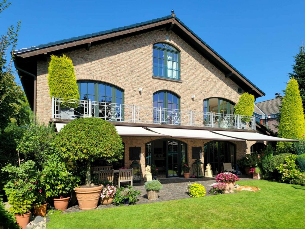 Hausansicht Gartenseite