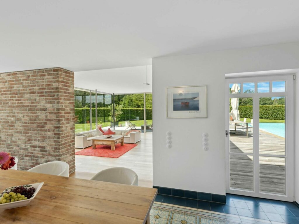 Blick aus dem Esszimmer