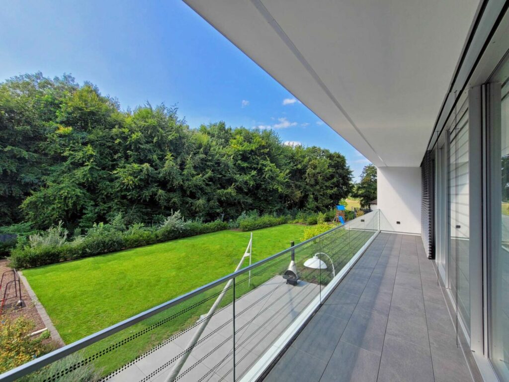 Terrasse im Obergeschoss
