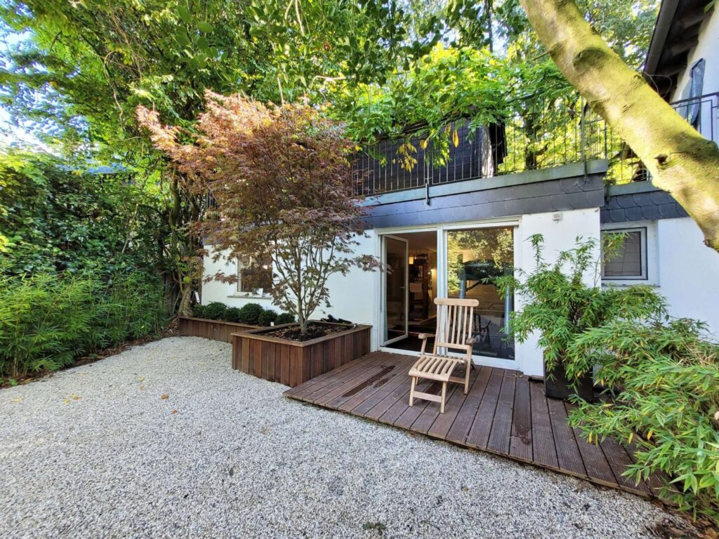 Terrasse Fitness- und Wellnessbereich