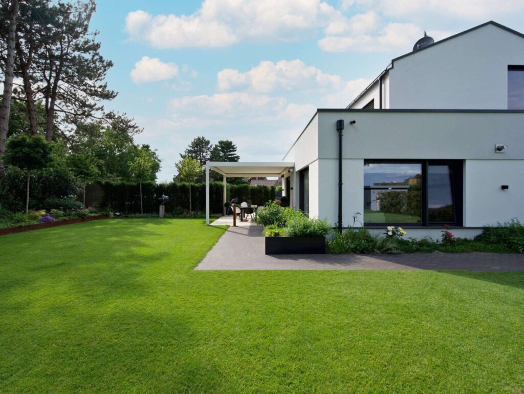 Hausansicht Gartenseite