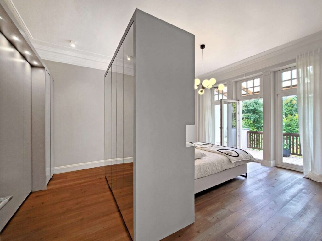 Mastersuite mit Ankleide