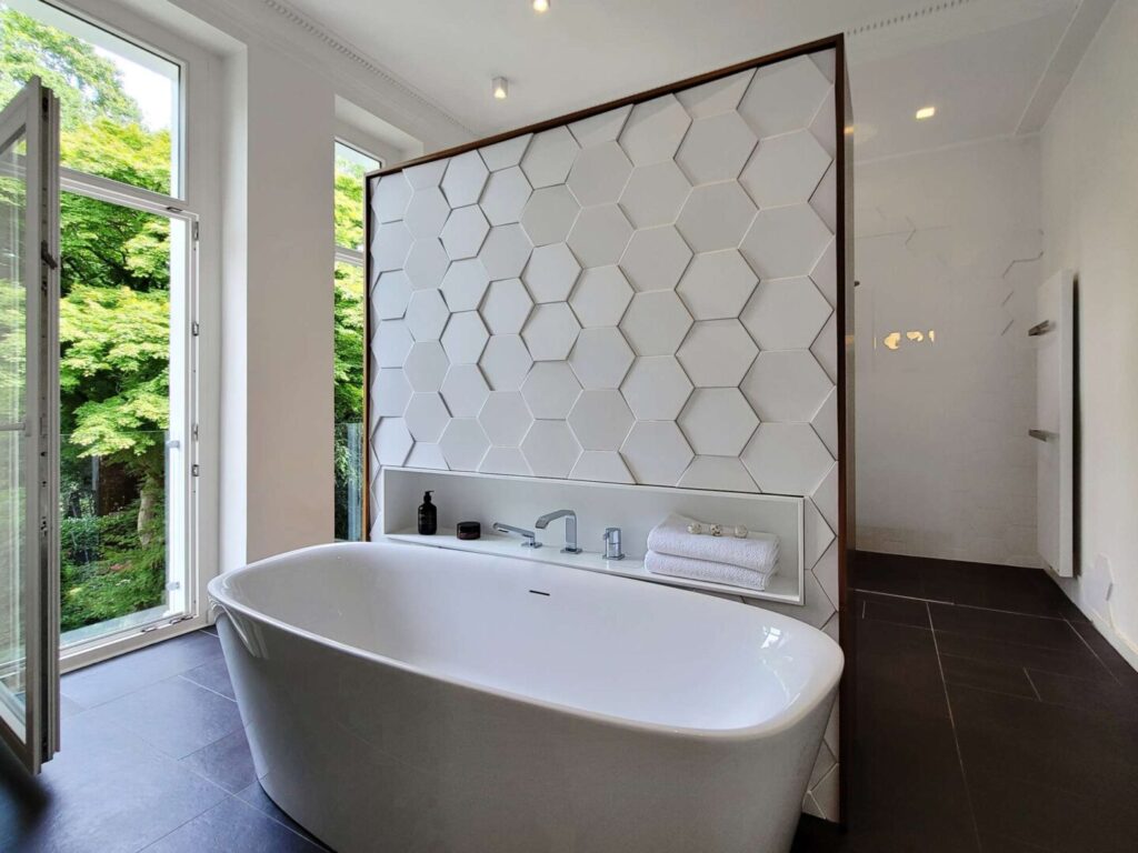 freistehende Badewanne