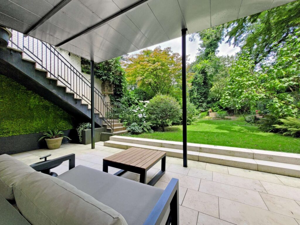 Terrasse und Garten