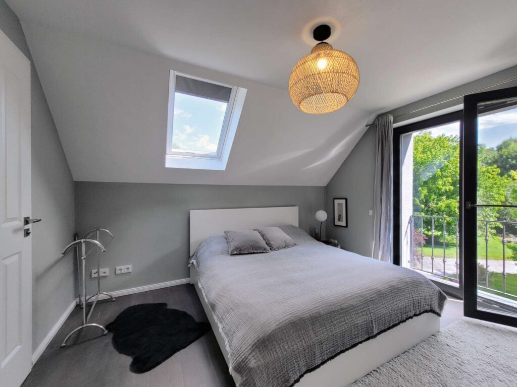Schlafzimmer mit Bad en Suite