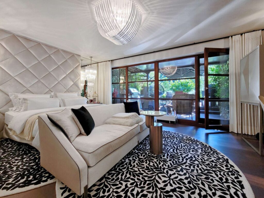 Schlafzimmer Gartengeschoss