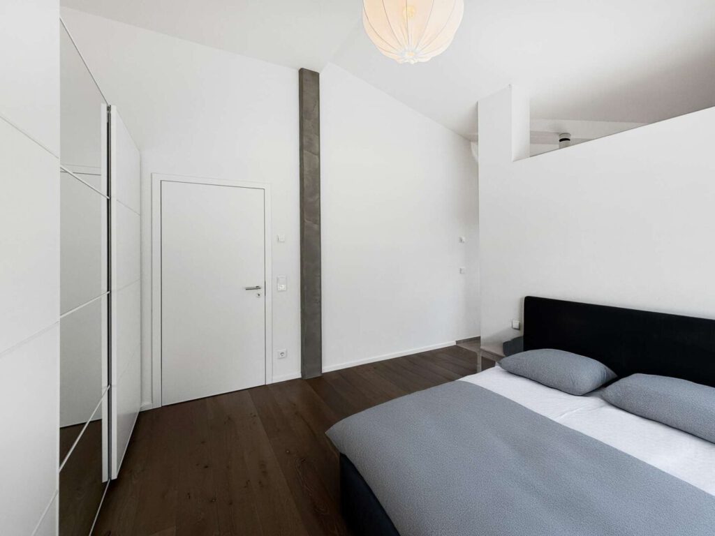 Schlafzimmer mit Bad en Suite