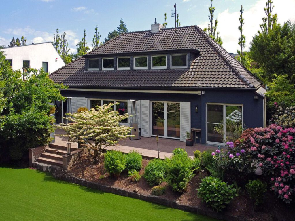 Hausansicht Gartenseite