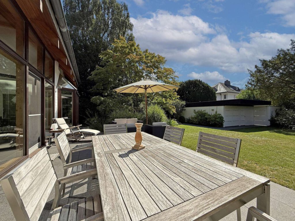 Terrasse am Wohnbereich