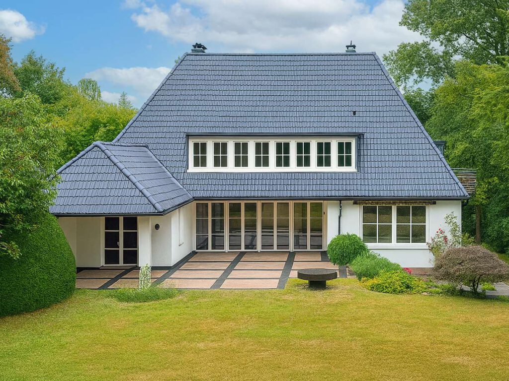 Hausansicht Gartenseite