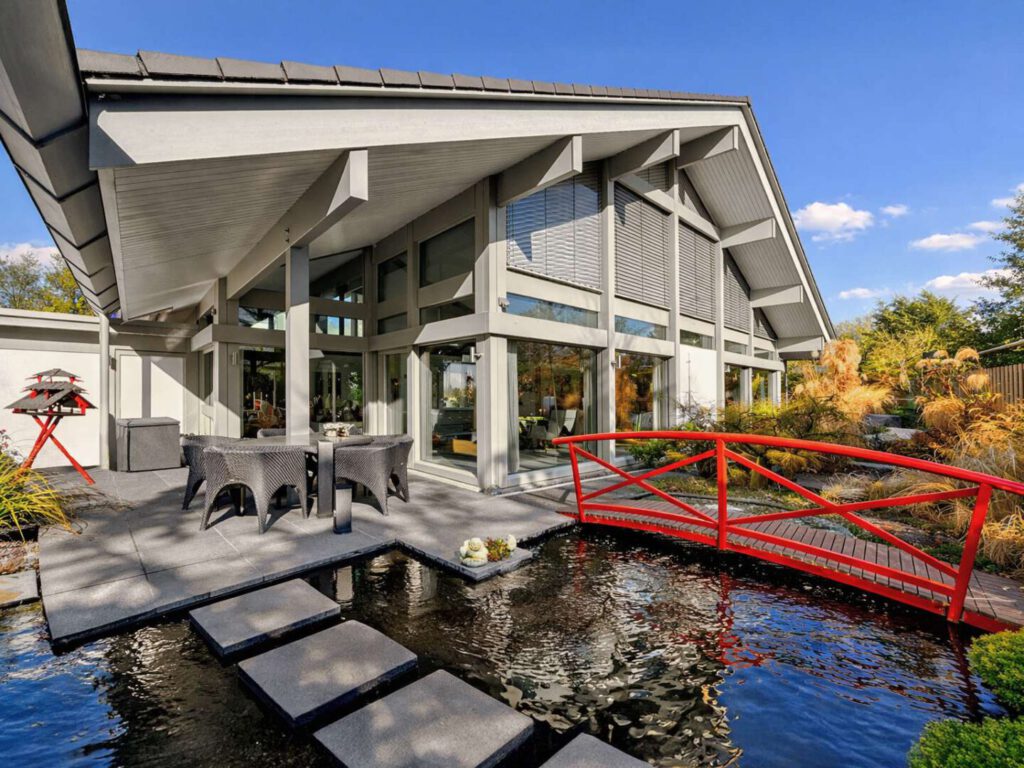 Hausansicht Gartenseite