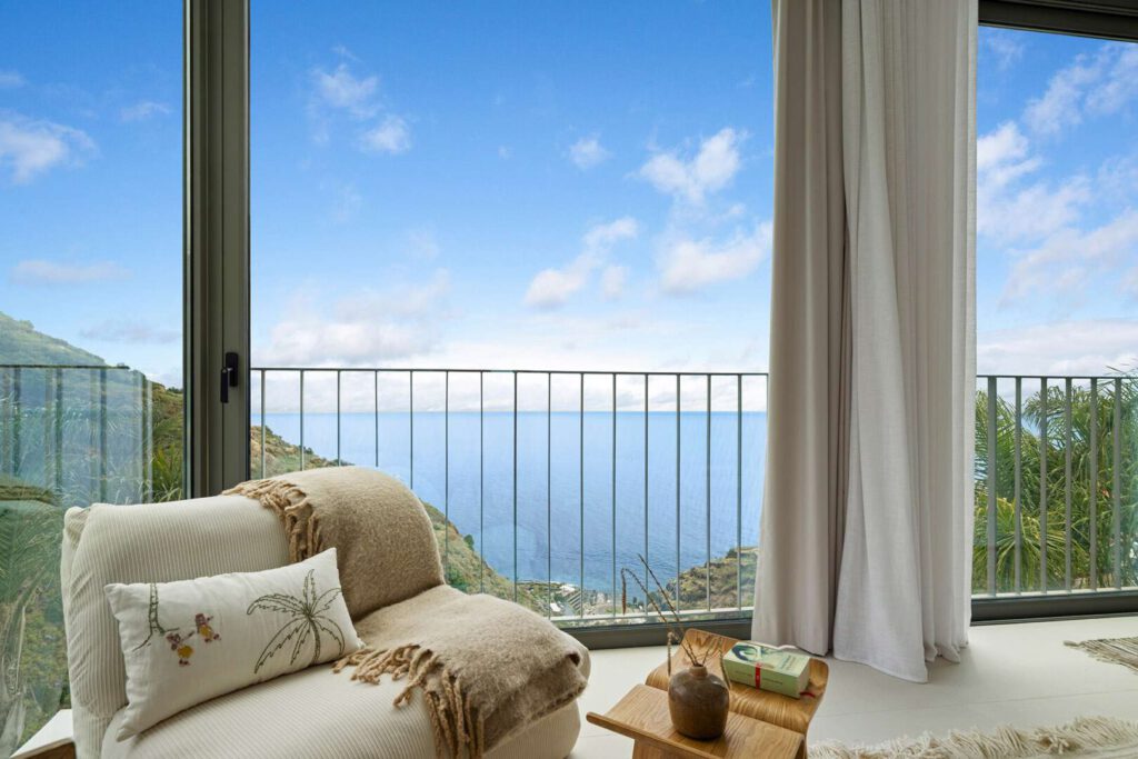 Ausblick Masterschlafzimmer