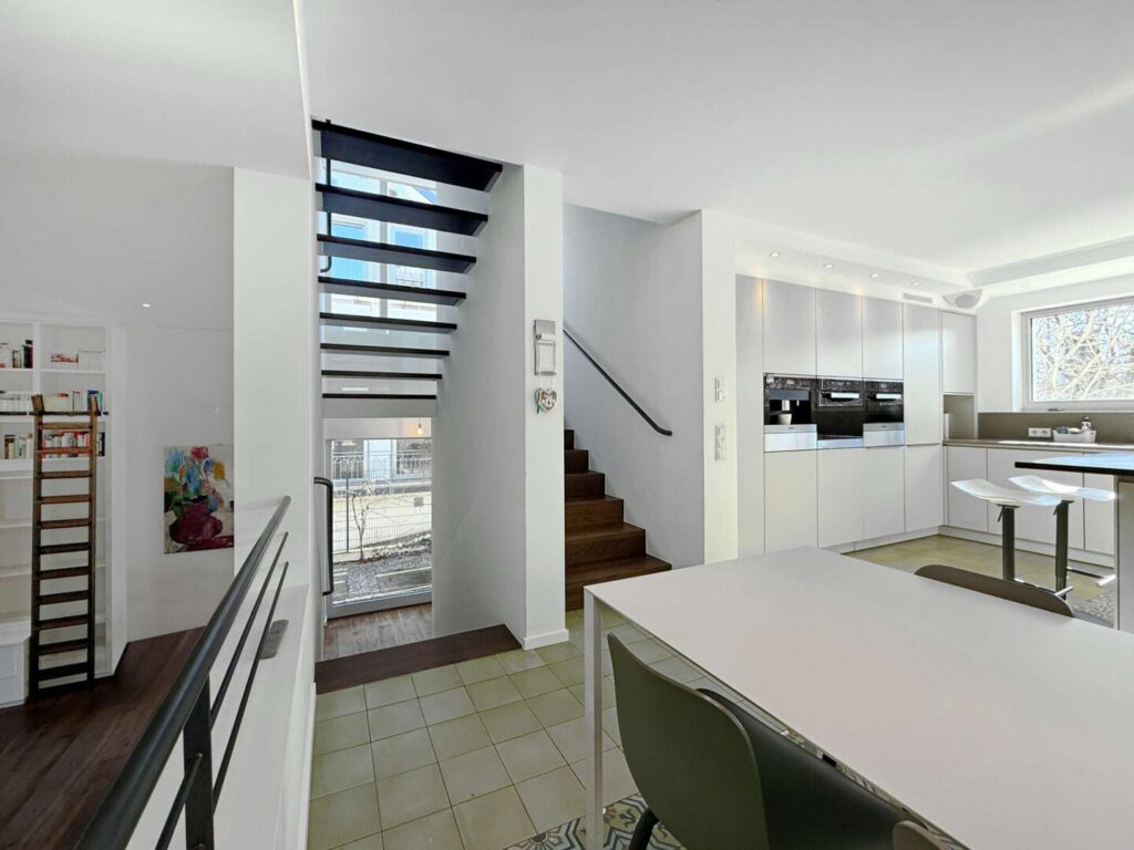 Küche als Split-Level