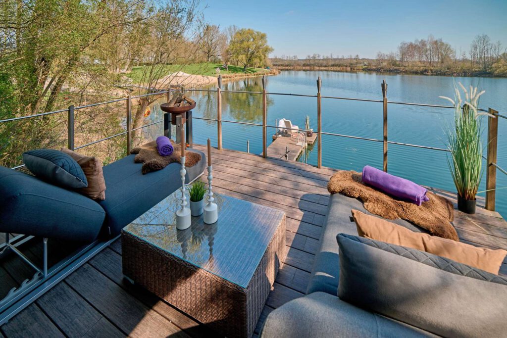 Terrasse Sauna