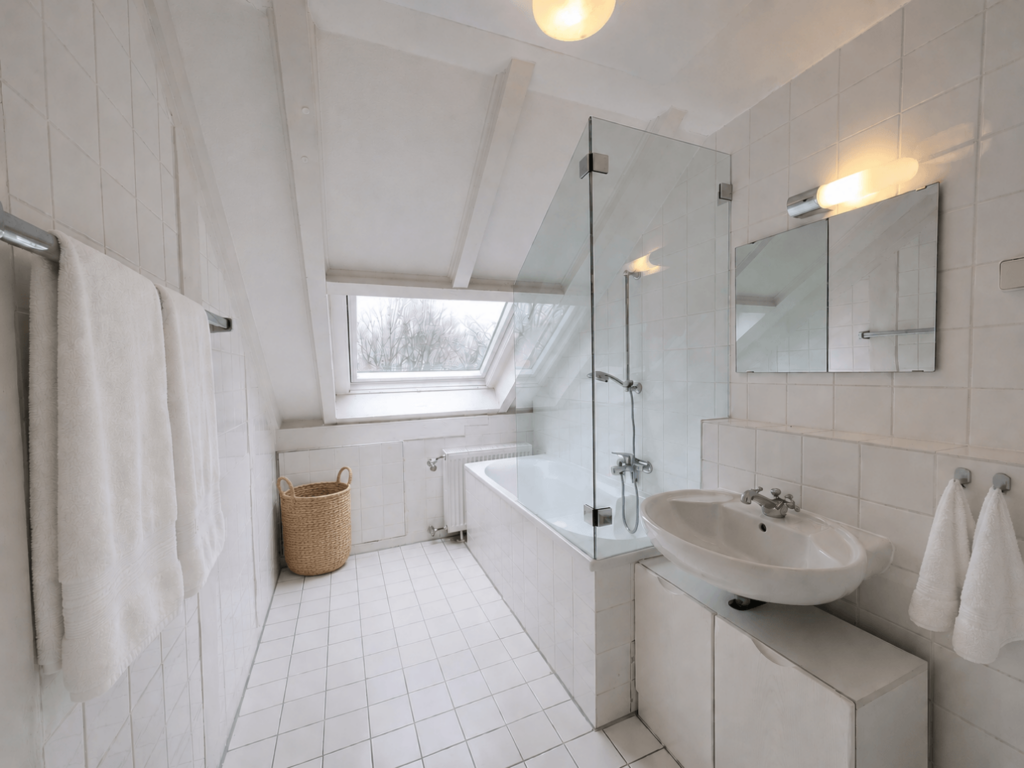 Badezimmer im Obergeschoß