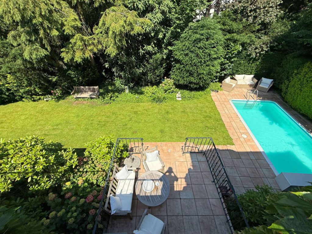 Blick in den Garten
