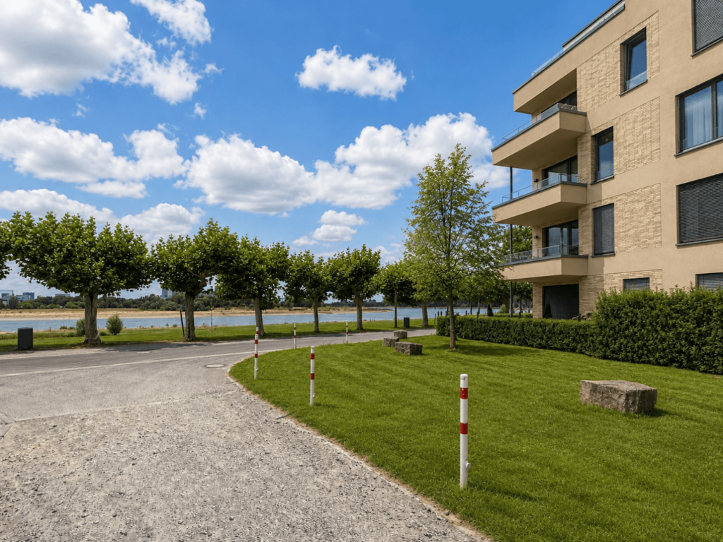 Wohnen in erster Rheinlage