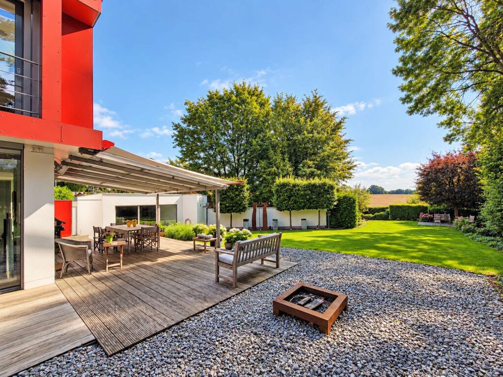 Blick in den Garten